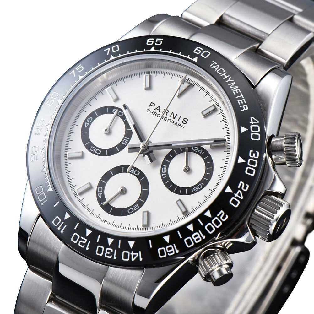 Sprzedam Zegarek Parnis Daytona Chronograph White.