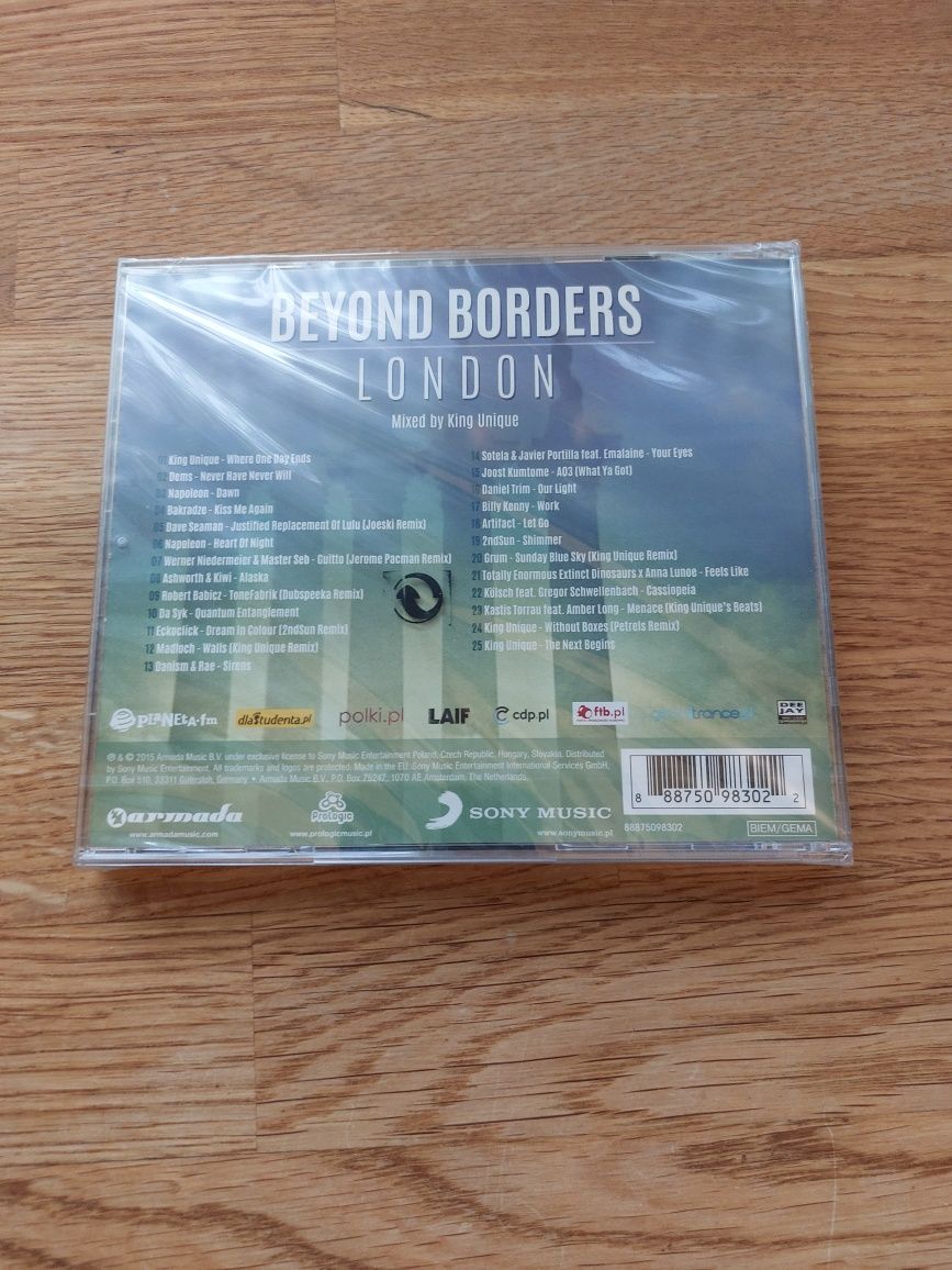 King Unique CD Beyond Borders London FOLIA unikat Armada