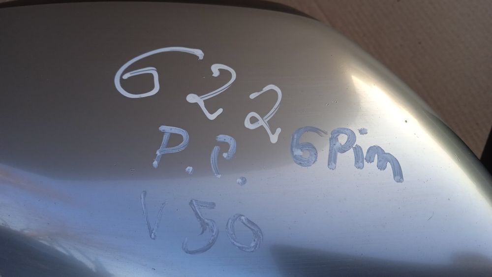 Volvo S40 V50 Ii Fl R-Design Lusterko Prawe 6Pin Chrom