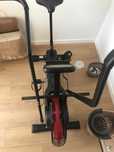 Bicicleta pneumática profissional SportPlus com resistência ao ar