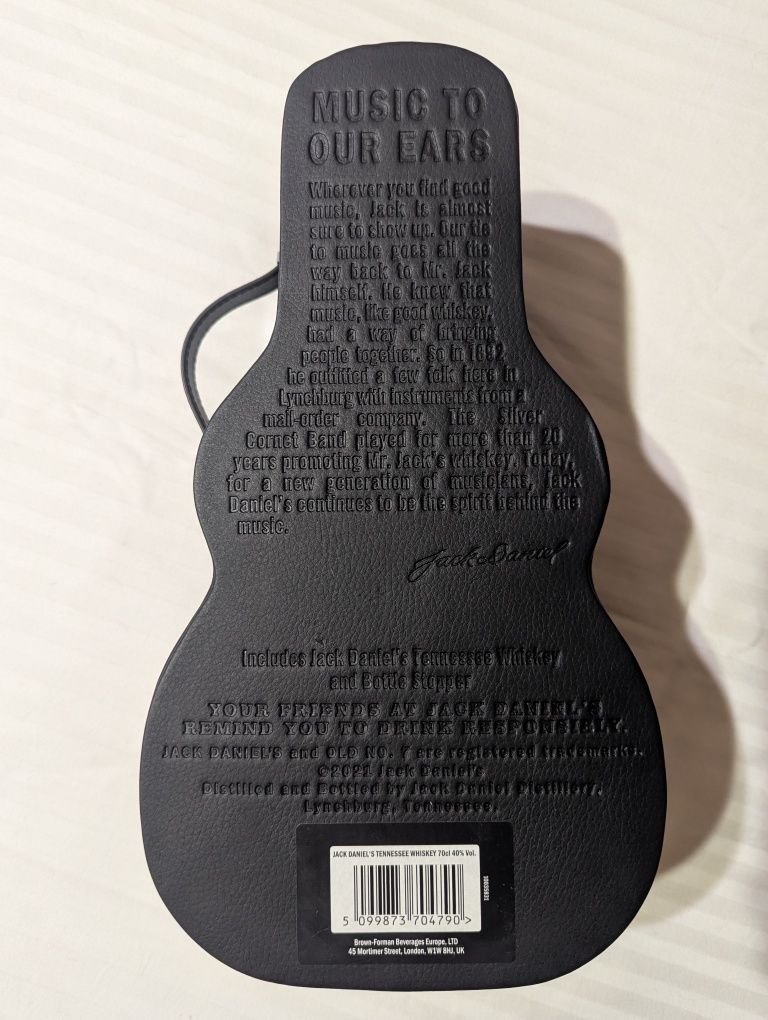 Футляр гитара Jack Daniels