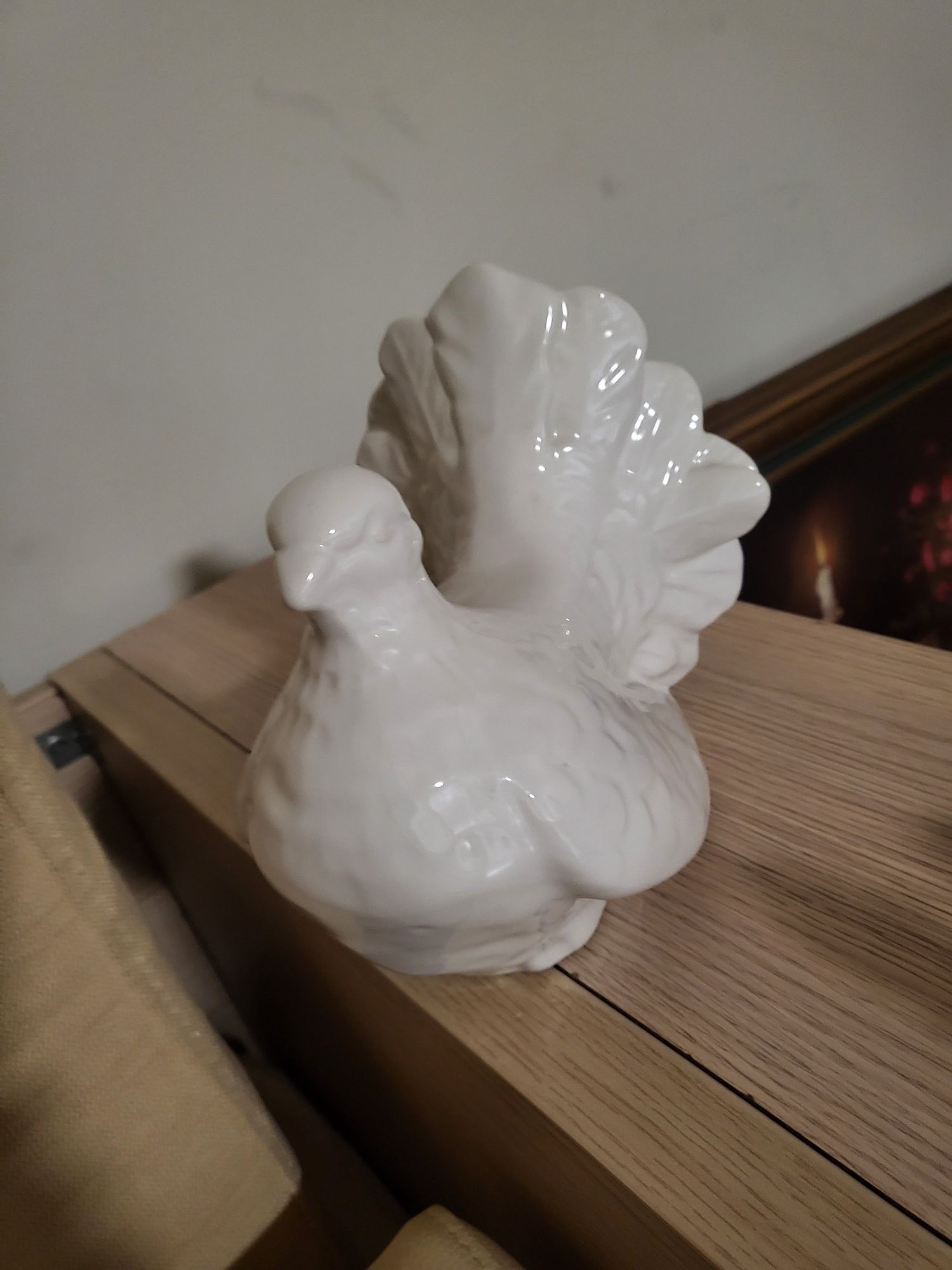 Pomba Branca porcelana
