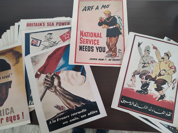 Posters Antigos da 2 Guerra Mundial