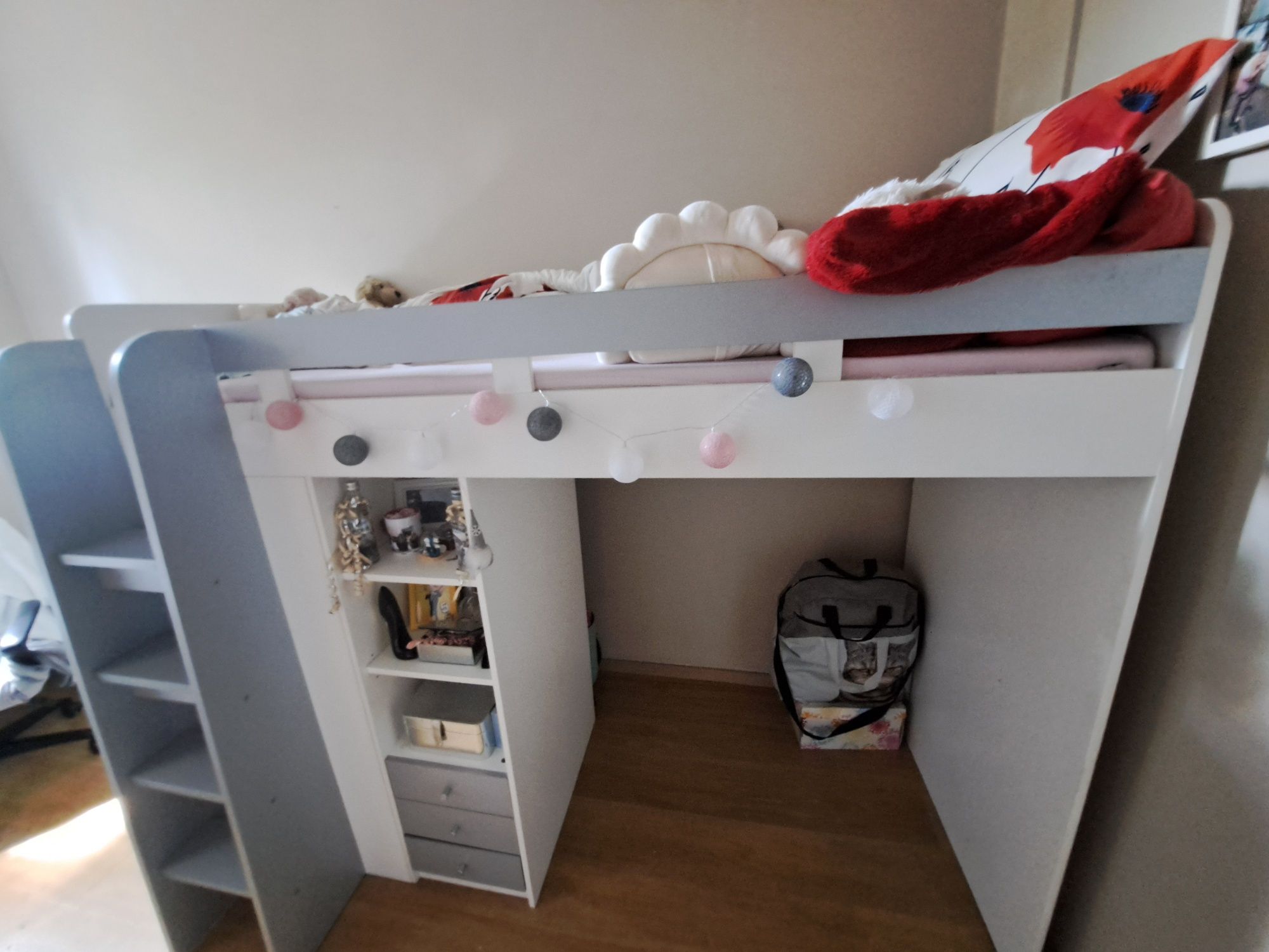 Łóżko piętrowe antresola