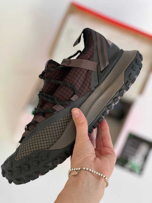 Мужские кроссовки Nike ACG Mountain Fly Low Black&Purple. 40-45