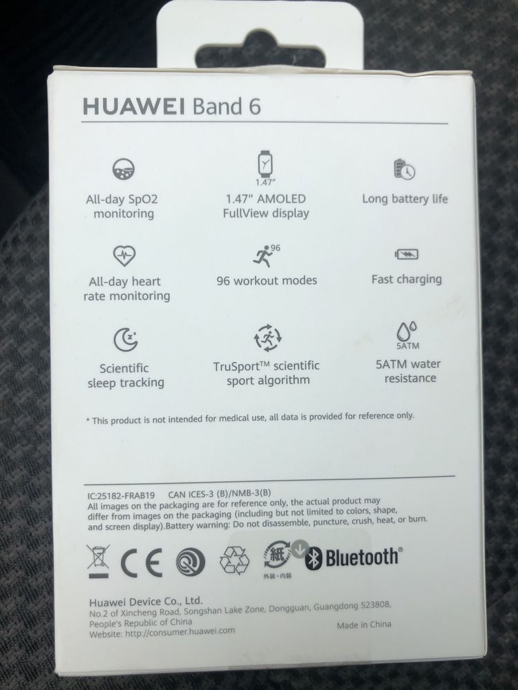 Huawei Band 6 usada