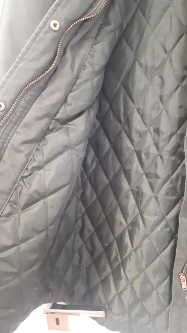 Kurtka damska watowana parka H&M rozmiar 40