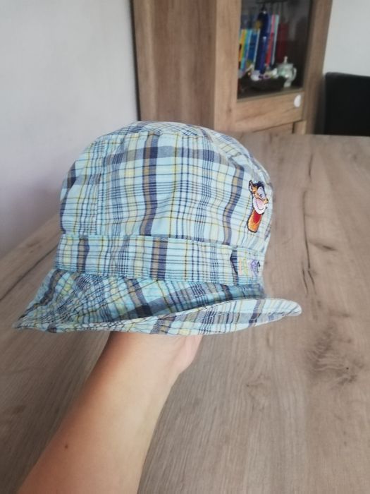Kapelusz letni bawełniany, czapka z daszkiem 12-23 Tygrysek Kubuś