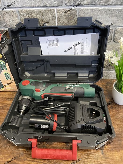 Дриль акумуляторний, кутова дрель аккумуляторная PARKSIDE НІМЕЧЧИНА