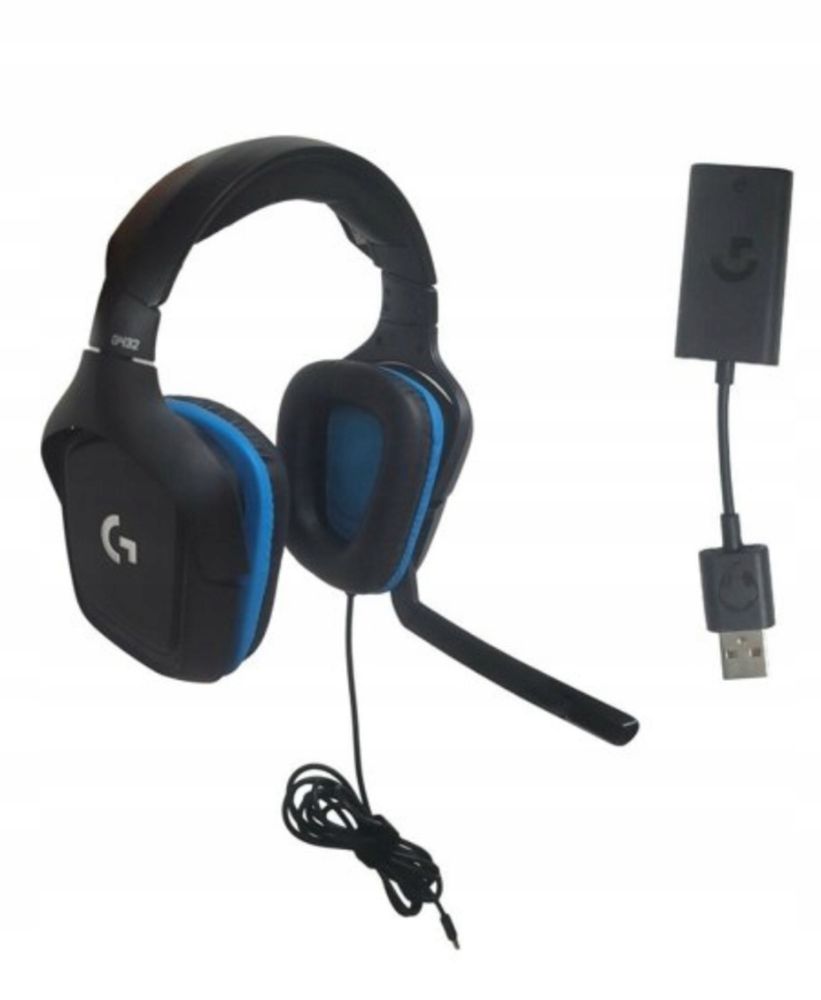 Słuchawki nauszne Logitech G432 Surround Sound Gaming