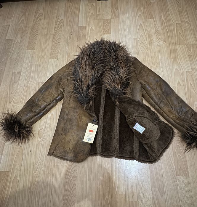 Kurtka damska - kożuch ekologiczny