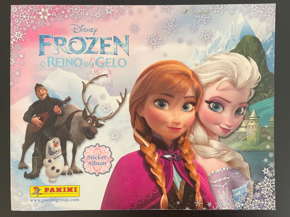 Cromos Panini Frozen - o Reino do Gelo