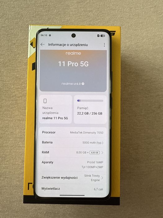 Realme 11 pro 5G 8/256