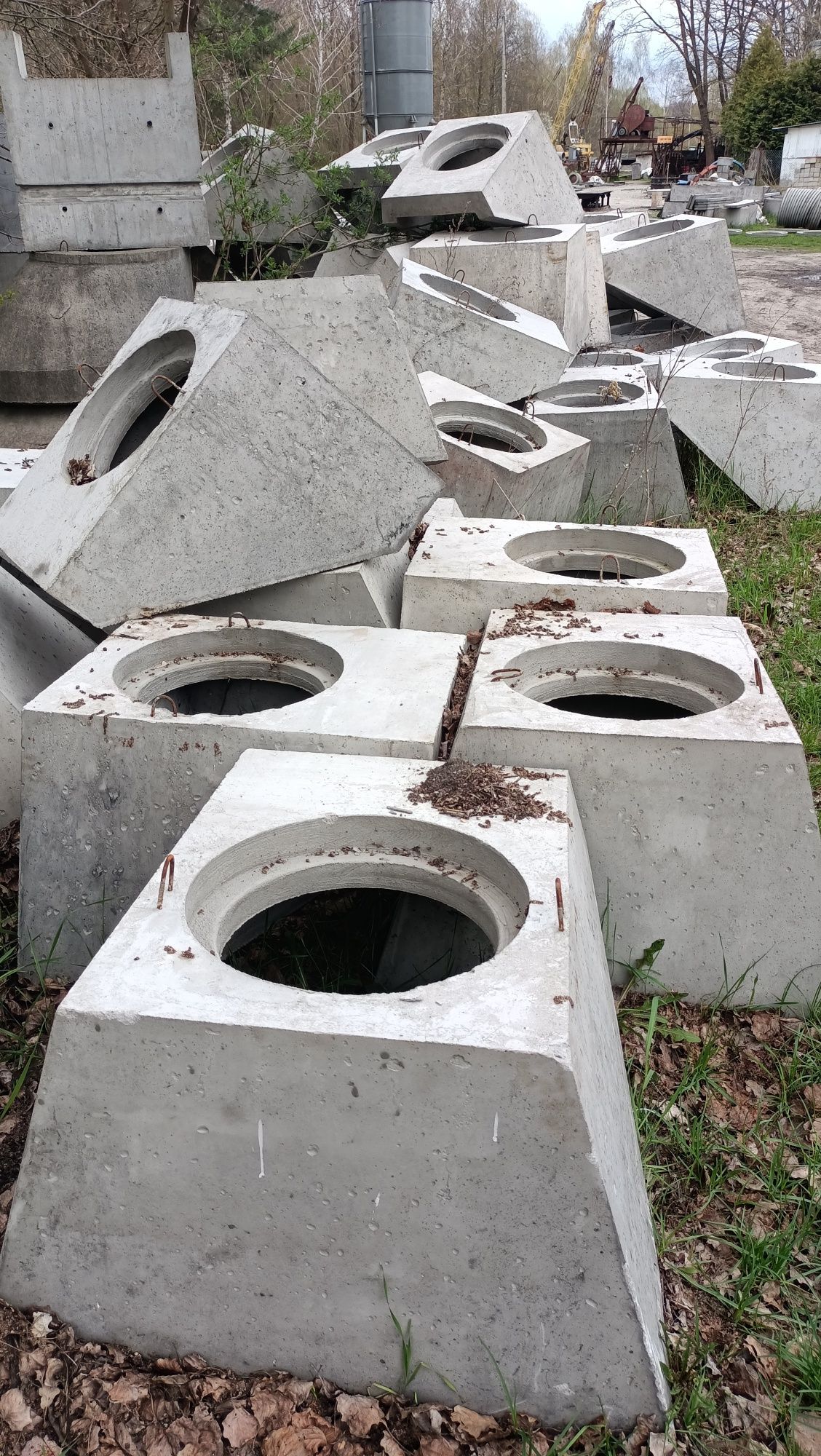 Studnie kręgi betonowe przepusty