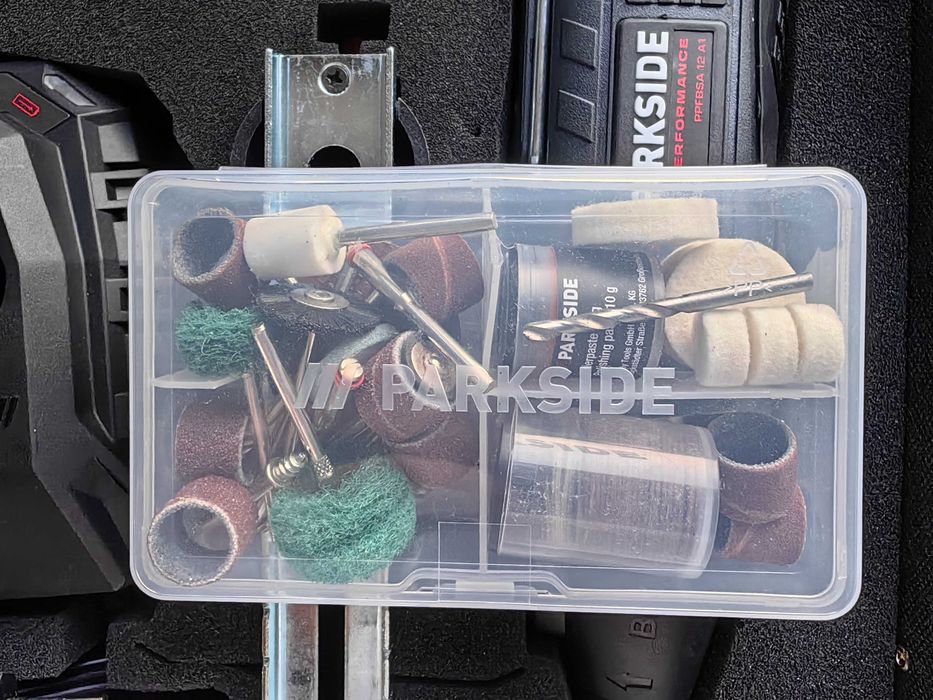 Parkside performance mini szlifierka kątowa 12 V PPFBSA 12 A1