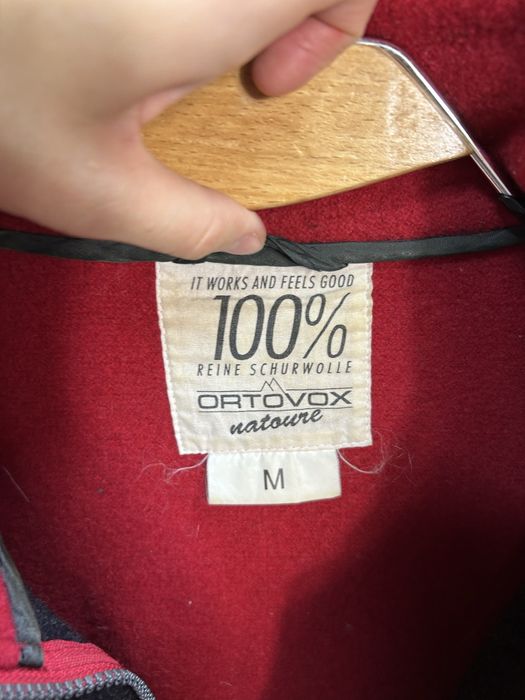 Куртка анорак шерсть wool Ortovox M чоловічий вовна