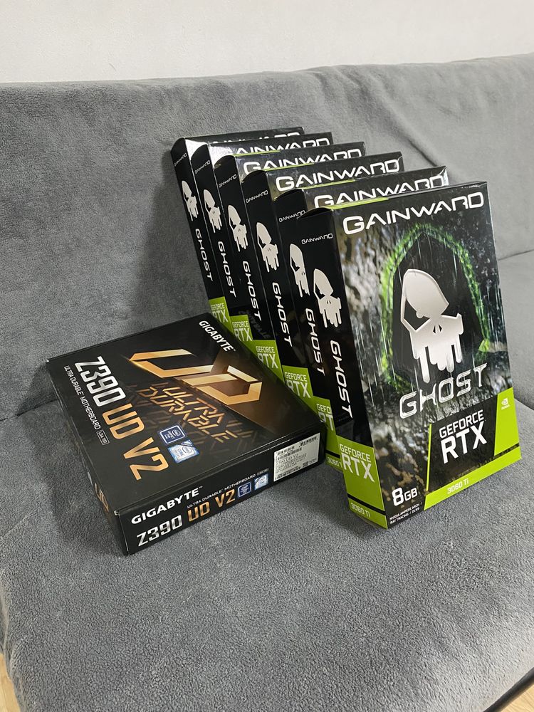 Koparka kryptowalut 6x RTX 3060ti/magazyn energii