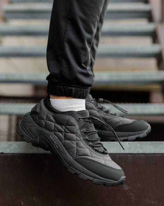 Чорні кросівки чоловічі Merrell ice cup moc 2