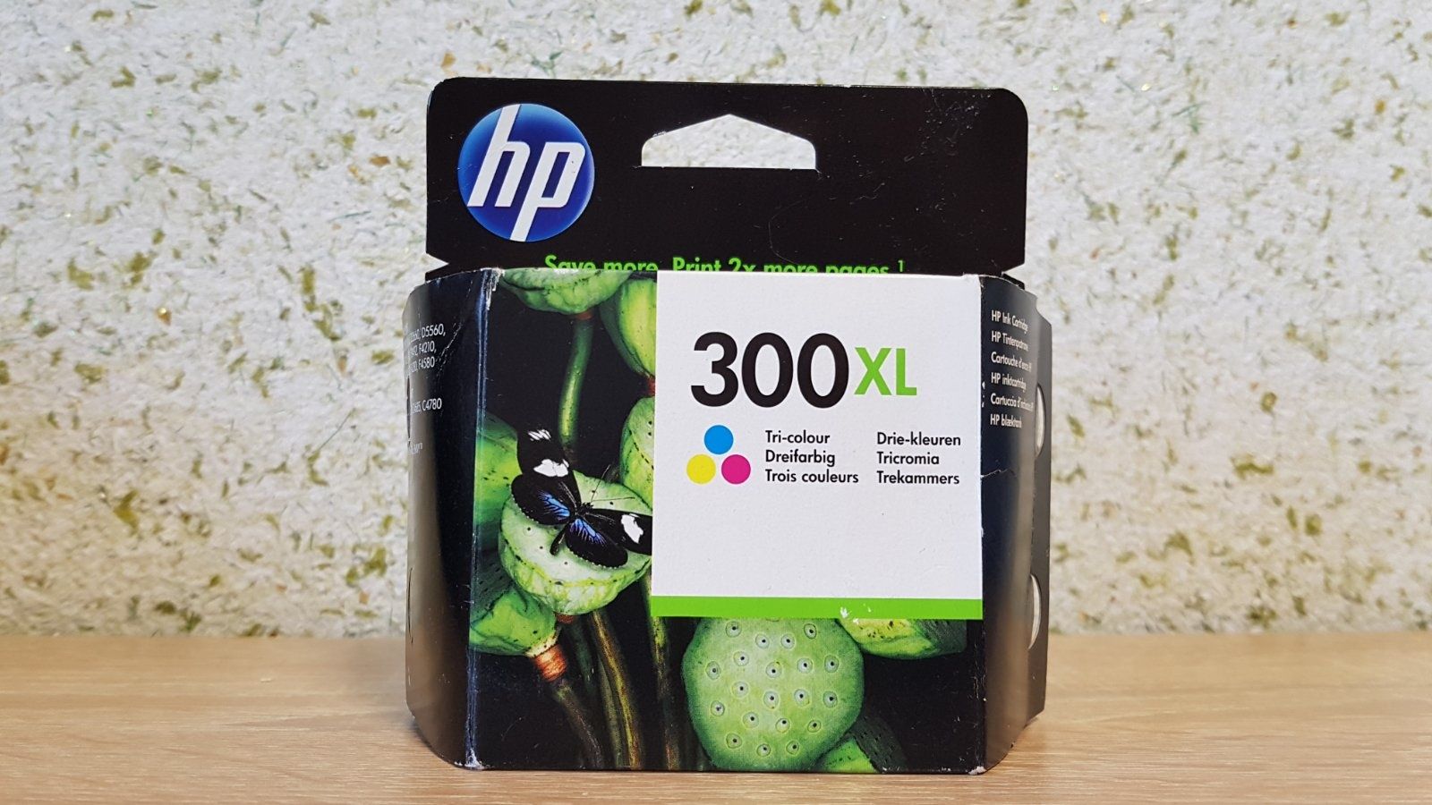 трехцветный картридж на принтер HP 300xl