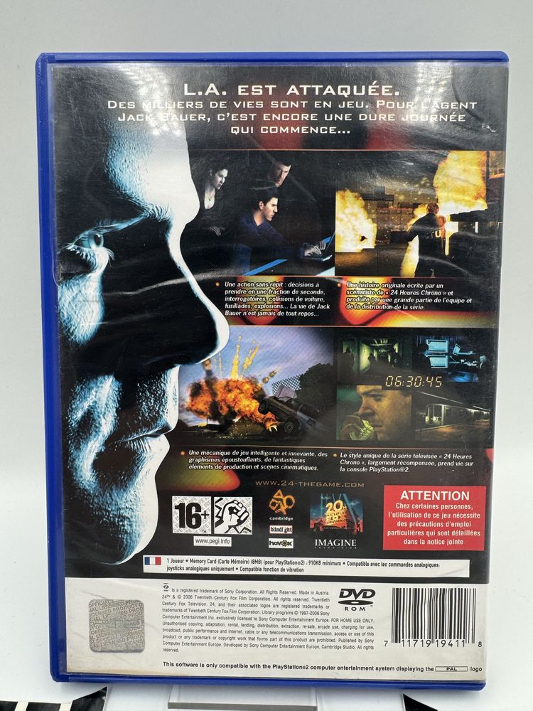 24 Godziny Heures Chrono Le Jeu Ps2 Gwarancja