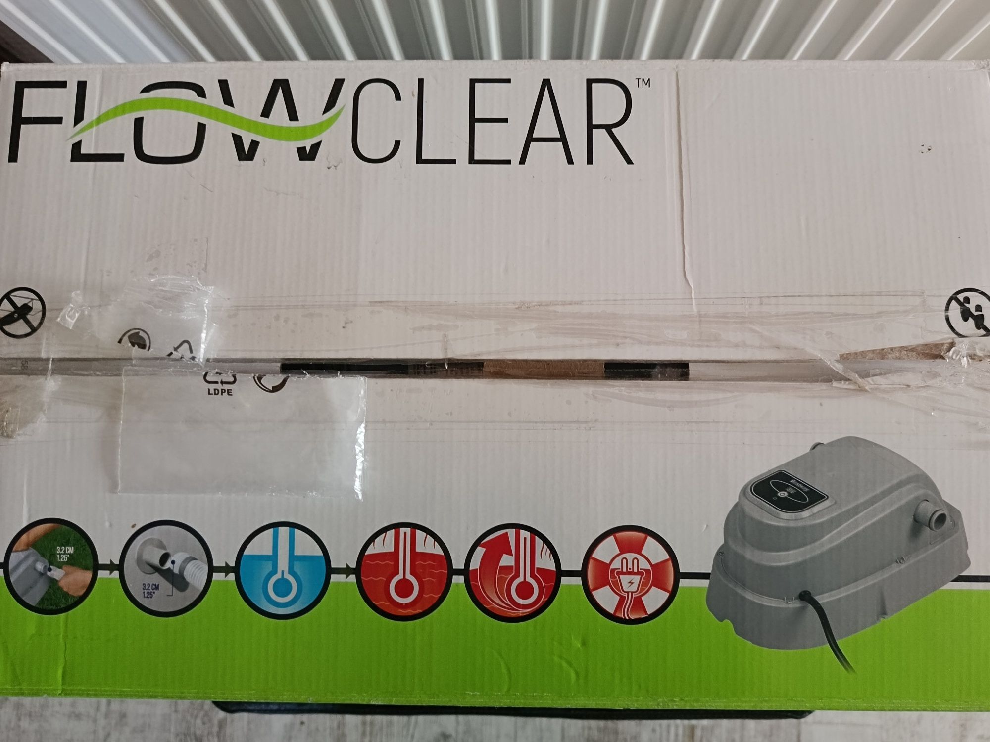 Pompa podgrzewająca wodę w basenie