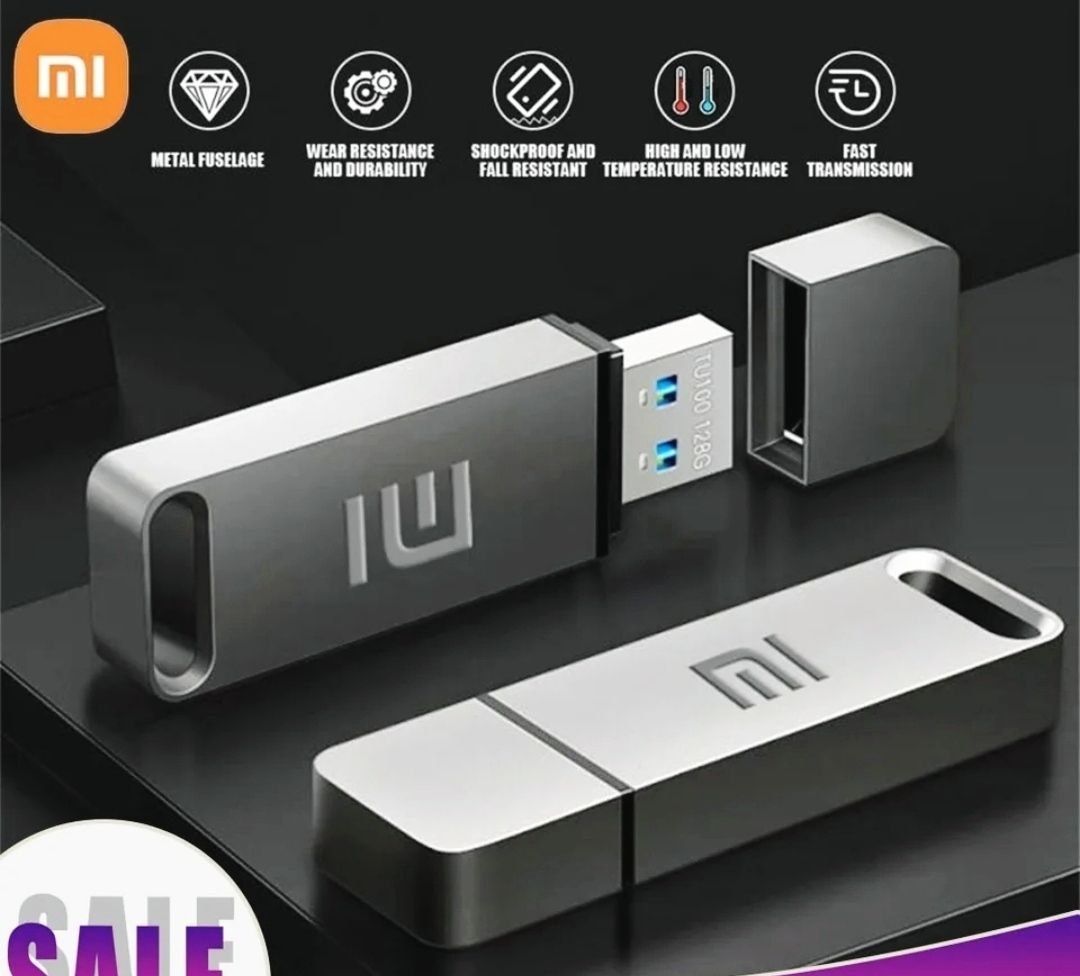Флешка 1, 2терабайти, жорсткий диск Xiaomi