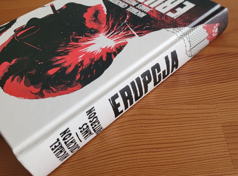 Erupcja - Michael Crichton, James Patterson wyd. Vesper