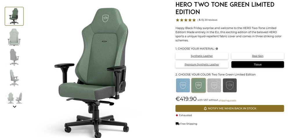 Gaming Chair Noble