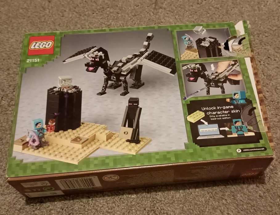 Klocki LEGO Minecraft walka w kresie 21151