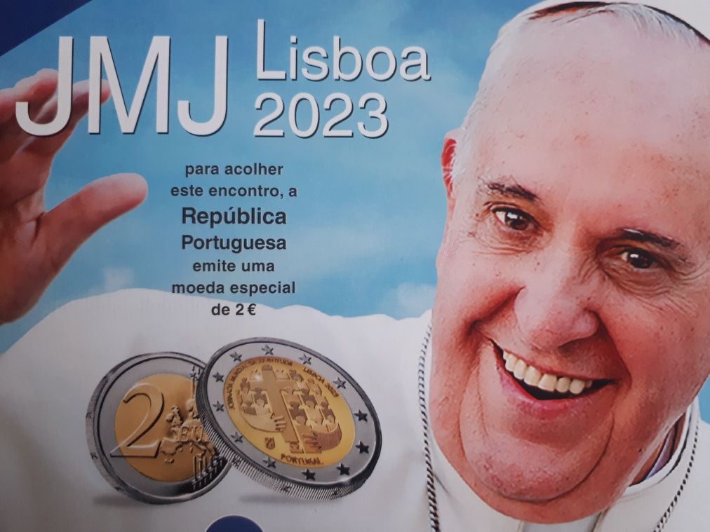 Moeda 2€ Jornada Mundial da Juventude - Portugal 2023 UNC