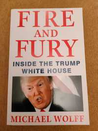 Książka Fire and fury Donald Trump po angielsku