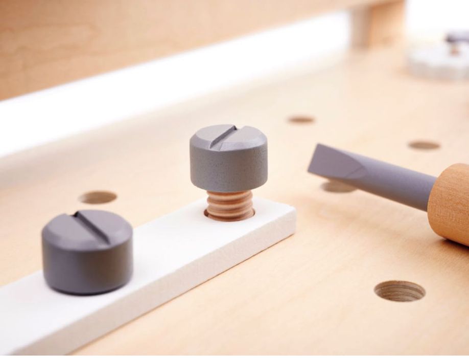 Warsztat z narzędziami drewniany zestaw DLA CHŁOPCA majsterkowicza