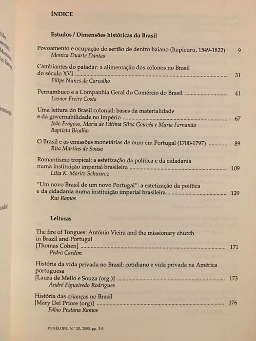 D. Sebastião / Coisas de Vária História/ Brasil