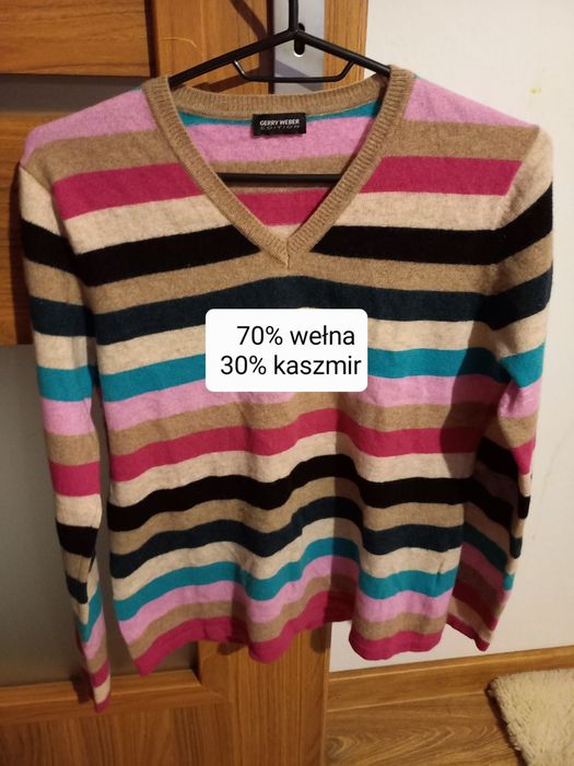 Sweter wełna z kaszmirem Gerry Weber