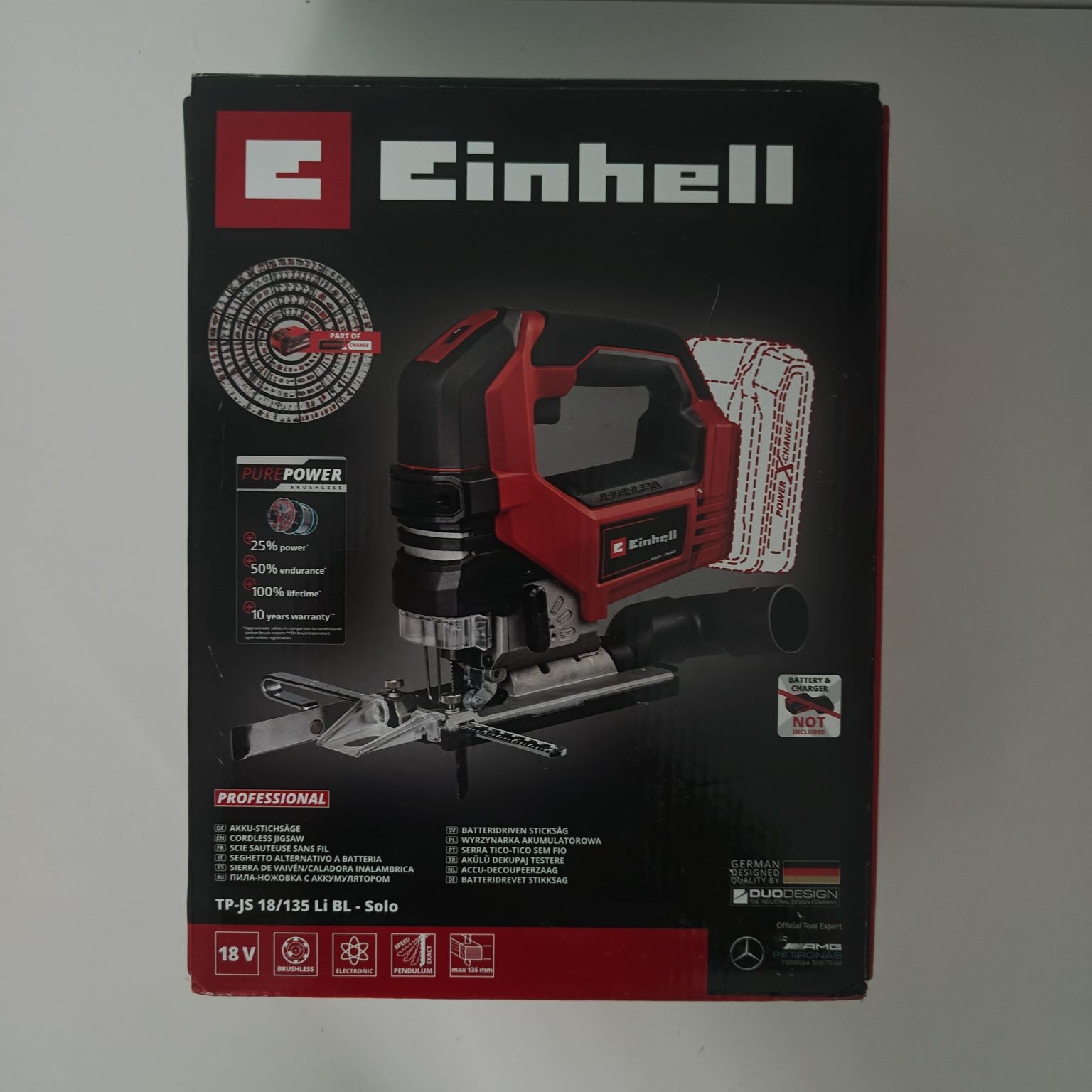 Wyrzynarka akumulatorowa Einhell TP-JS 18/136 Li BL-Solo profesjonalna