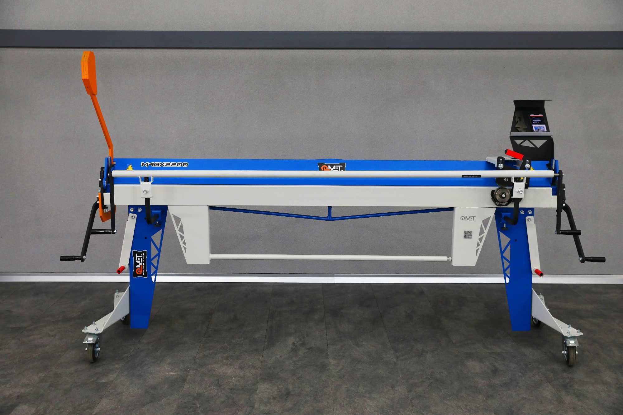 Zaginarka dekarska Giętarka do blachy Krawędziarka M40x2200 z nożem