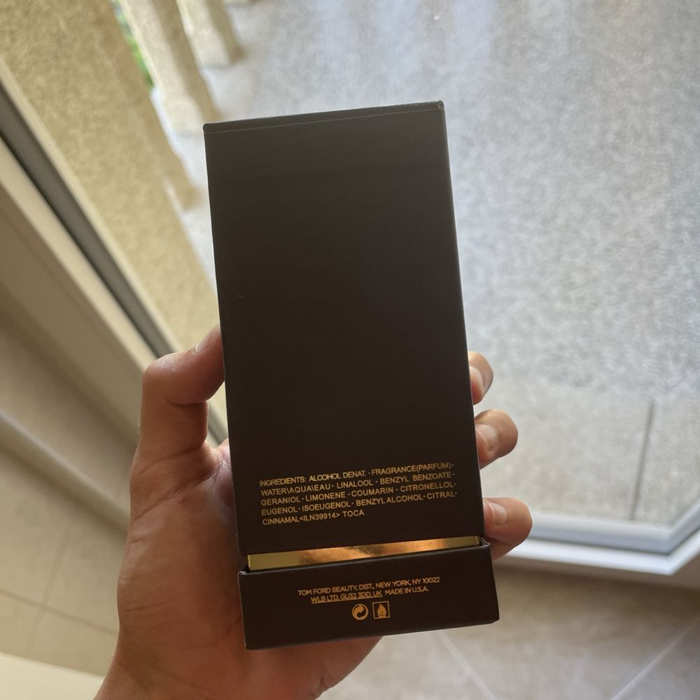 Perfume Tom Ford Tobacco Vanille Original Novo 100ml