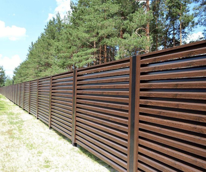 Паркан Жалюзі!Паркан жалюзі класик! Ворота/Паркани Луцьк! Забор жалюзі