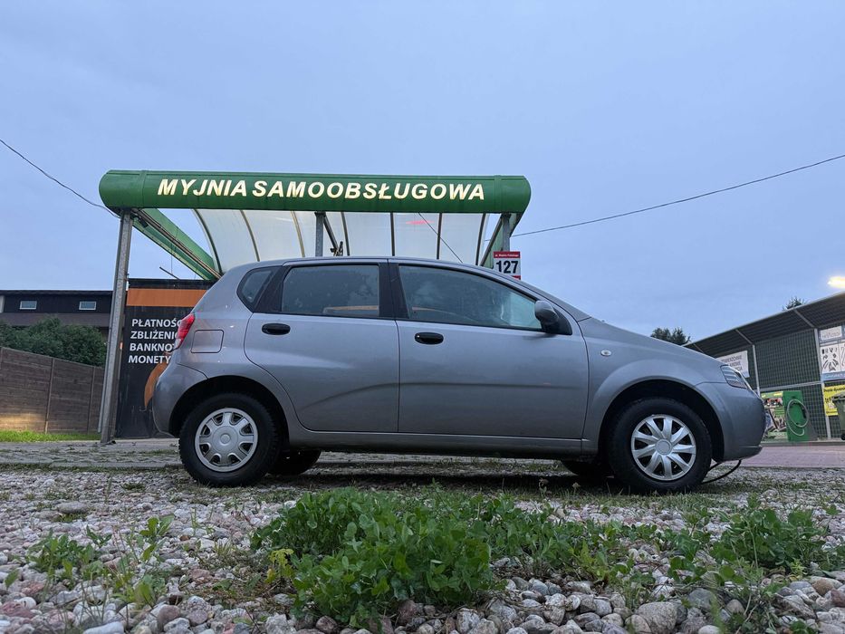 Chevrolet Kalos Aveo 1.2 2005r. Klimatyzacja 5drzwi Zadbany