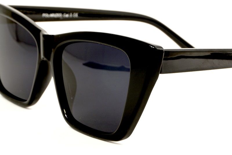 Damskie czarne okulary polaryzacyjne PolarZONE 905-1