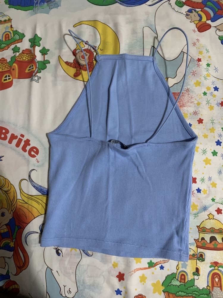 Top Azul bébé da Zara