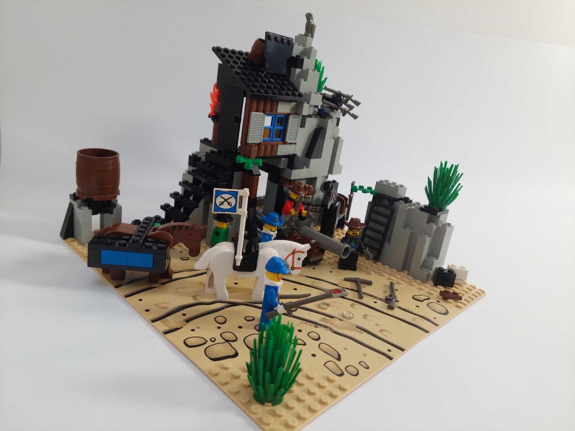 Lego Western 6761 Bandit's Secret Hide-Out 1996 - lekkie braki