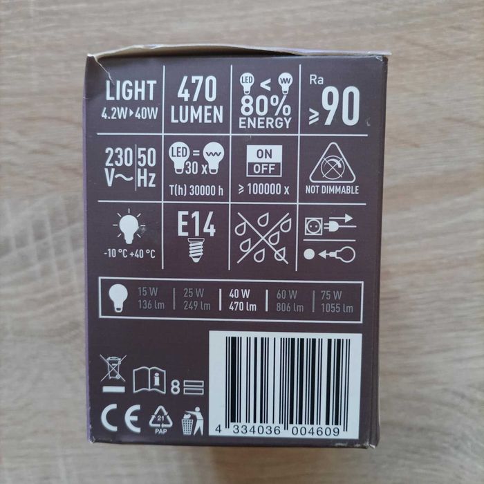 Żarówki świeczki LED Livarno Home