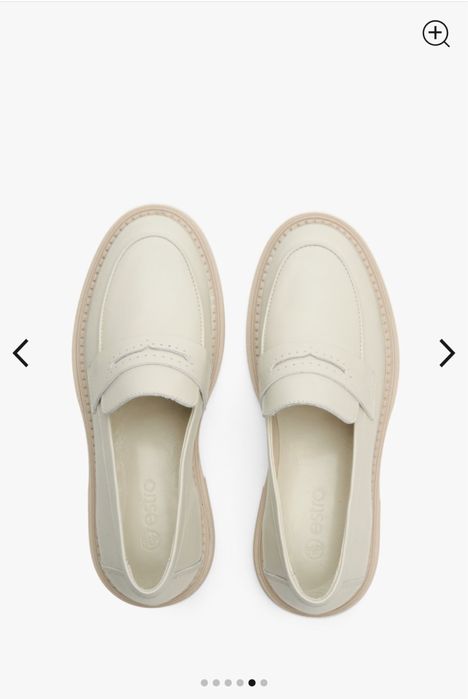 Лофери шкіряні молочні Estro