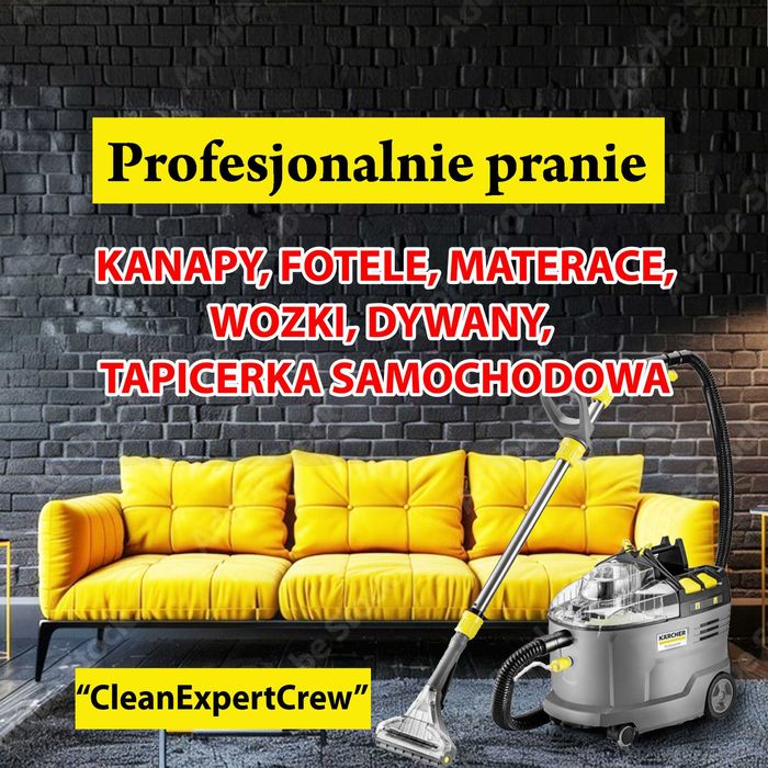 Karcher, pranie:  kanap, sof, fotel, aut, narożnik, materac, dywan.