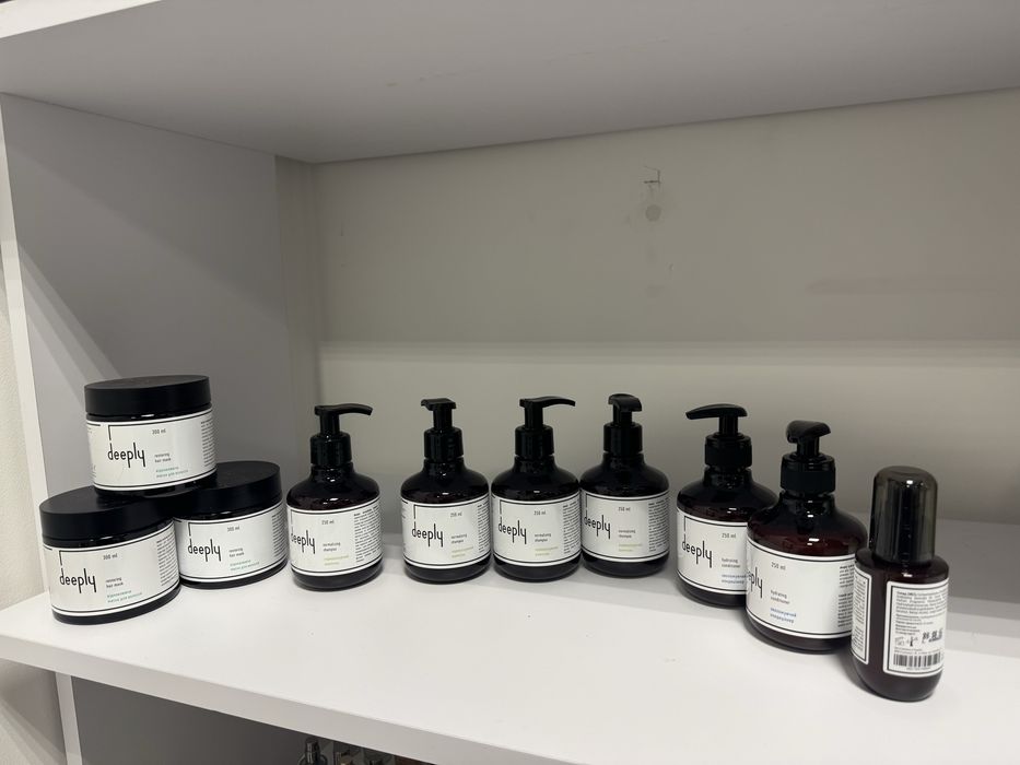 Олія  флюід ,маска ,шампунь від Deeply