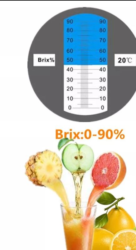 Refratometro brix ( açúcar da fruta,  vinho)