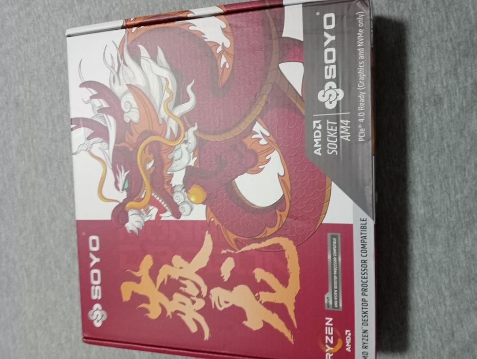 Soyo B450M D4 Pro материнка Ryzen процесори