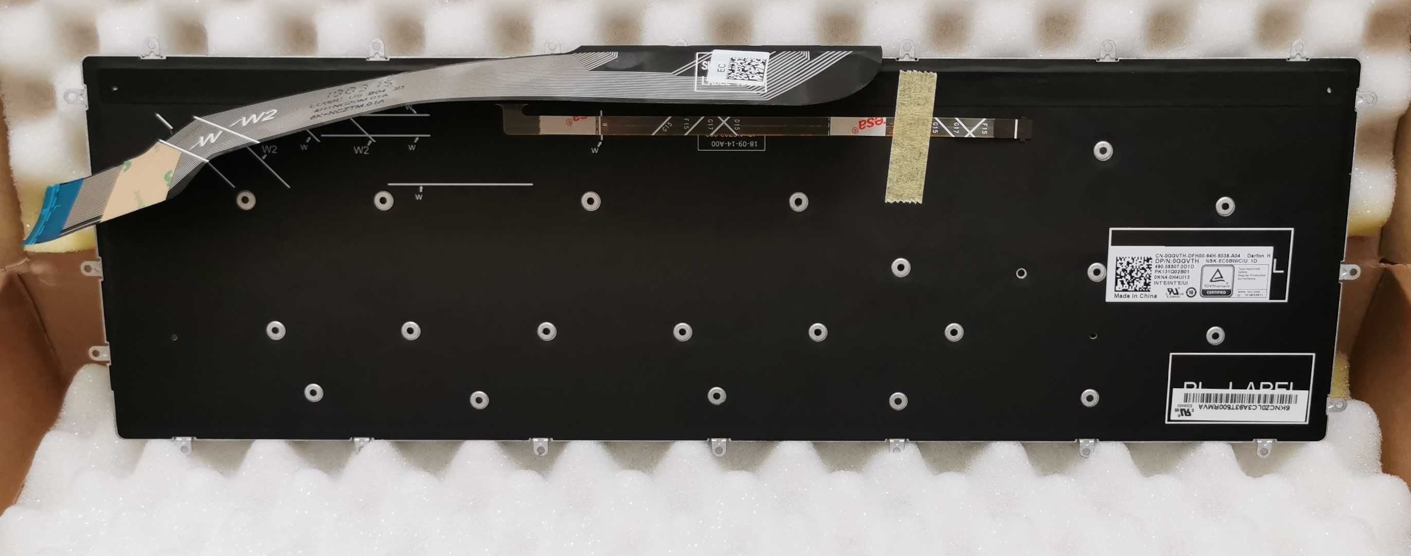 Nowa oryginalna klawiatura podświetlana PL Dell Latitude 3500 / 3590