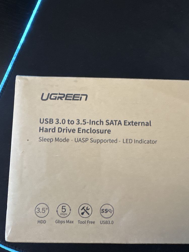 Ugreen Caixa externa para Disco Rigido - USB 3.0